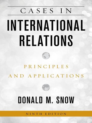 cover image of Cases in International Relations